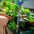 thumbnail image 3 of Chmadoxn Fourth of July Decorations, Garden Stakes Decorative Beaded Garden Stakes with Top Flower Shape Glass Bead with Pendant Bead for Outdoor Decoration, 3 of 4