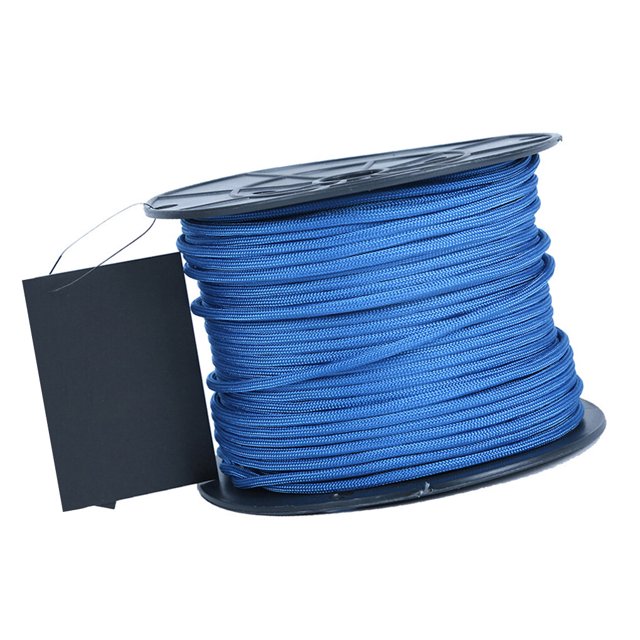 Soidarity Cuerda de escalada Dia.4mm Cuerda de supervivencia antideslizante Cuerda de seguridad portátil para senderismo para actividades al Escalada Azul