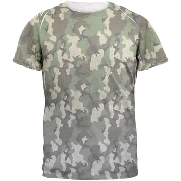 T-shirt pour Homme Camouflage Délavé