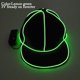 thumbnail image 1 of Sombrero luminoso de rendimiento para caballero, gorro de Copa con brillo LED, regalo de fiesta, cumpleaños, boda, disfraz, Navidad, suministros de Halloween, 1 of 4
