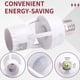 thumbnail image 5 of 3 Sensores de Movimiento de Inducción PIR de 360°, CA 110-220 V, Infrarrojos, Humanos, Enchufe E27, Base de Interruptor, Portalámparas para Bombillas LED., 5 of 5