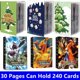 thumbnail image 2 of Christmas 240pcs Album Charizard Cards Album Book Cartoon Anime New 240PCS Game Card Holder Collection Folder Kid Cool Toy Gift, 2 of 5