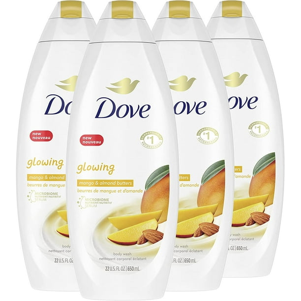 Dove Mango Butter and Almond Butter Body Wash With Skin Natural