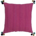 thumbnail image 4 of Surya Dhaka Embroidered Cotton Pillow Cover, 4 of 4