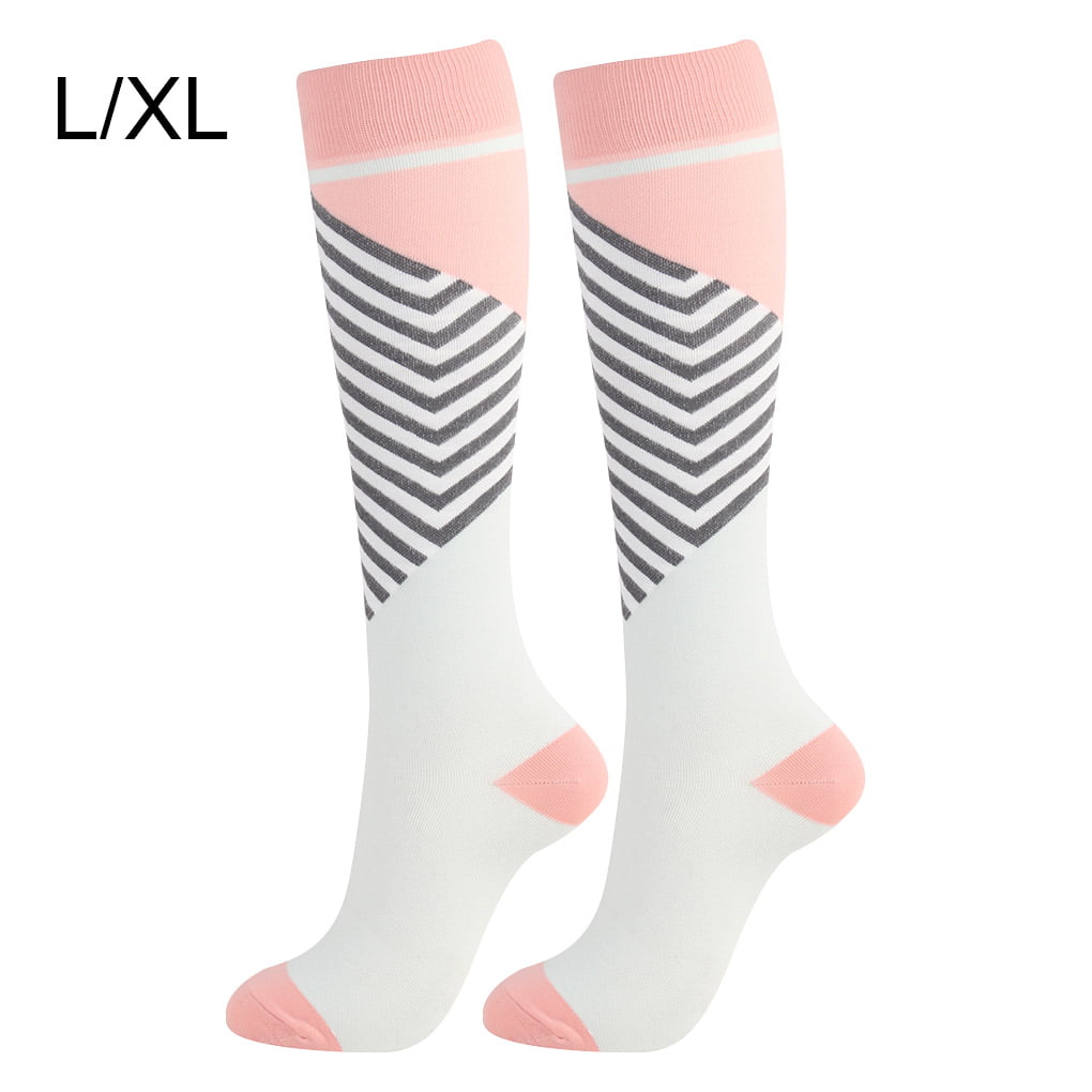 BLongTai Knee High Compression Socks Space Cats for Women and Men Sport Crew Tube Socks