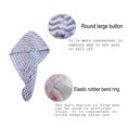 thumbnail image 3 of 3Pack Microfiber Hair Towel Wrap Anti Frizz Hair Turban Hair Drying Towel for Women Wet Hair, 3 of 5