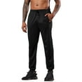 thumbnail image 6 of BUYJYA Men's Sweatpants Joggers Jogging Workout Athletic Pants with Zipper Pockets 3 Piece Set for Running Gym Hiking, 6 of 7