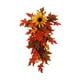 thumbnail image 2 of Guirnalda de flores de otoño con hojas de arce para puerta de pared, decoración del hogar para Acción de Gracias, corona de Acción de Gracias, puerta, 2 of 9