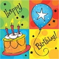 thumbnail image 1 of Servilletas para bebidas Creative Converting Cake Celebration x16, 1 of 1