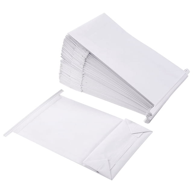 50 Piezas Bolsas de VóMito Blancas Vomitar para el Movimiento Enfermedades la MañAna y Resacas Bolsa Papel Desechable Viaje