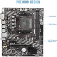 thumbnail image 3 of Paquete de procesador de escritorio desbloqueado INLAND AMD Ryzen 5 4500 con placa base para juegos MSI A520M-A PRO (AMD AM4 DDR4 PCIe 4.0 Micro-ATX), 3 of 5