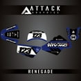 thumbnail image 2 of Attack Graphics Custom Renegade Complete Bike Graphics Kit for Yamaha PW50 YZinger 2016, 2 of 2