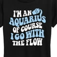 thumbnail image 3 of Instant Message - Im An Aquarius - Women's Short Sleeve Graphic T-Shirt, 3 of 6