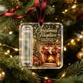 thumbnail image 2 of Christmas Cash Gift Holder Ornament - Clear Christmas Money Holder for Cash Gift - Xmas Tree Hanging Ornaments or Decoration (A), 2 of 6