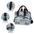 thumbnail image 3 of FORMRS Reusable Lunch Bag for Work School Leakproof Insulated Cooler with Adjustable Shoulder Strap, Cartoon Cute Cat, 3 of 6