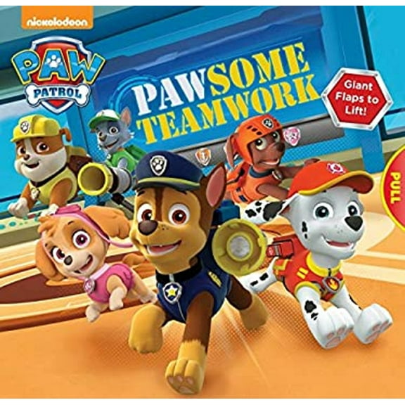 Pre-Owned Nickelodeon PAW Patrol: Pawsome Teamwork (Board Book) 9780794437596