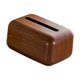 thumbnail image 1 of Organizador de servilletas de la servilleta del portavasos rectangular 6.8x4.7x4 pulgadas multifuncionales para coches de cocina accesorios Marrón oscuro, 1 of 8
