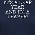 thumbnail image 3 of CafePress - It's A Leap Year And I'm A Leaper T Shirt - Women's Traditional Fit Dark T-Shirt, 3 of 4