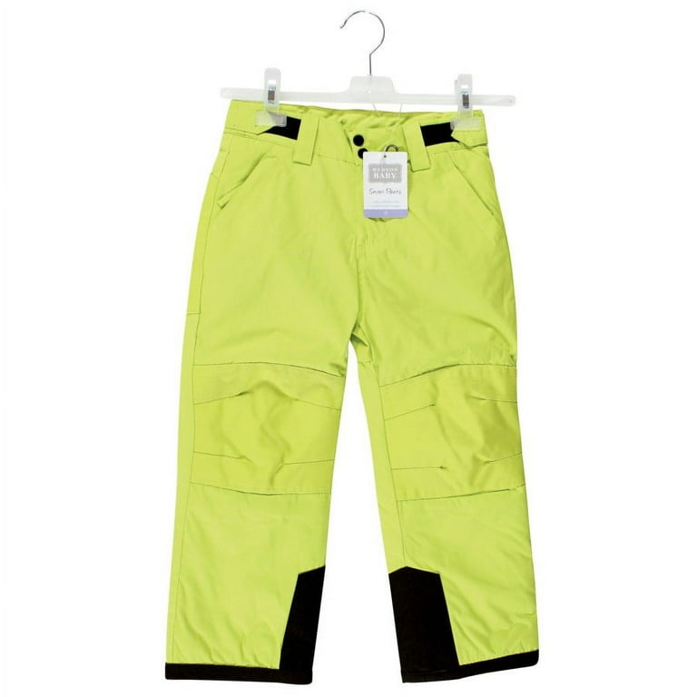 Hudson Baby Unisex Snow Pants, Lime, 3 Toddler - Walmart.com