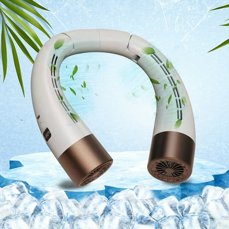 

Tepsmf Foldable Portable USB Mini Mini Fan Silent Leaf Less Hanging