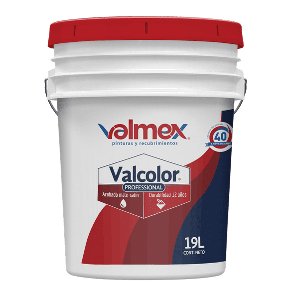 PINTURA VALCOLOR PROFESSIONAL 19L COLORES