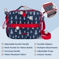 thumbnail image 5 of bentgo Kids Insulated Lunch Bag 3-Compartment Rocket (BGPTBAG-RKT), 5 of 7