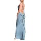 thumbnail image 5 of SAYOO Vestido largo de color sólido para mujer, vestido sin mangas con cuello colgante y espalda descubierta, paquete de verano, fiesta de cadera, una pieza SAYOO Moda, 5 of 7