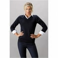 thumbnail image 3 of Kustom Kit Ladies Arundel Long Sleeve V-Neck Sweater, 3 of 4