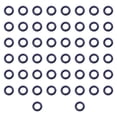 thumbnail image 3 of 50 Juntas tóricas de goma shamjiam junta tórica de goma para válvula de control de aire 9,7 mm x 4 mm reparación de pedales de cambiador de neumáticos kits, 3 of 8