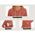 thumbnail image 6 of Bearsland Women’s Fleece Maternity Nursing Sweatshirt Casual Breastfeeding Hoodie, 6 of 7
