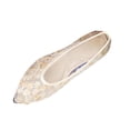 thumbnail image 2 of RoamHome Women's Pointed Toe Ballet Flats Floral Print Mesh Slip-On Comfy Loafers Breathable Lightweight Walking Shoes Daily Casual, 2 of 9
