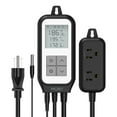 thumbnail image 3 of WiFi Temperature Controller Thermostat Heating heater thermostat outlet reptile Cooling Outlet APP Control, 3 of 9