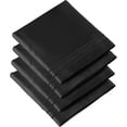 thumbnail image 3 of CGK Linens Extra Soft Pillowcases Set of 4 - Queen / Standard Size Hotel Luxury Breathable & Cozy 4-Piece Pillow Covers, Black, 3 of 7