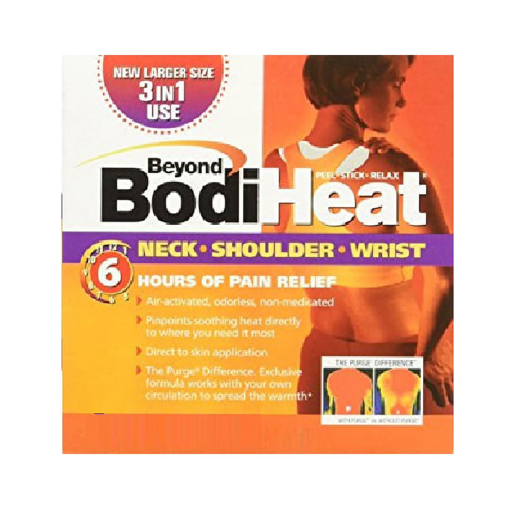 Trac II Chrome Handle + Colonel Ichabod Conk Trac II Razor Blades 10 ct. (Pack of 10) + Beyond BodiHeat Patch, 1 Ct