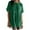 Summer01Green, variant on ylioge Summer Shirts for Women, Womens Retro Elegant Canary Velvet Tops Casual Loose Crewneck Long Sleeve Pleated Solid Color Basic Tops Shirts with Pockets Summer Saving Clearance