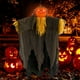 thumbnail image 4 of Decoración de calabaza fantasma colgante para Halloween, fantasmas espeluznantes, decoraciones para fiestas en interiores y exteriores, 4 of 5