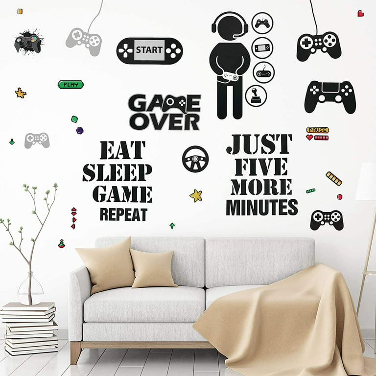 Game On Gamer Wall Sticker