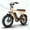 Orange, variant on Tamobyke 750W Electric Bike for Adults,20"x4.0" Fat Tire Off-Road E bike,36V/13Ah Battery Snow Beach Mountain Bike for Outdoor Cycling e bike UL2849