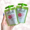 thumbnail image 4 of Youre My Main Squeeze Applesauce Pouch Valentine's Day Stickers  40pk 2.75x3.5 Labels Pink & Green for Fruit Kids Pouches Bulk Attach to Applesauce for Vday Class Treat Gifts from Teacher Mailbox, 4 of 5