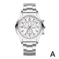 thumbnail image 1 of Stylish Quartz Watch with Adjustable Strap - White & Black Options, 1 of 1