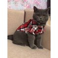thumbnail image 1 of 1pc Plaid Pattern Pet Shirt, 1 of 5