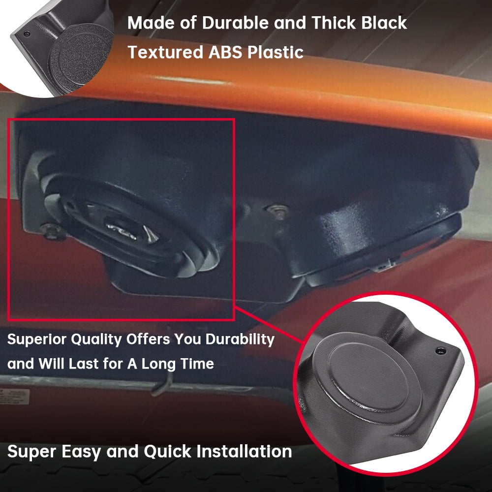Kojem Black Overhead Stereo Console for Polaris RZR 800 S RZR4 570 XP900 RZR XP1K UTV