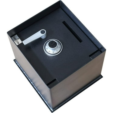 Templeton Safes T870 In-Floor Concealed Depository Drop Safe with UL Listed Combination Dial Lock, .89 CBF