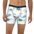 thumbnail image 4 of Rocae Sea Turtle for Stretch Moisture-Wicking Underwear,Men's Underwear Boxer Briefs Medium, 4 of 9