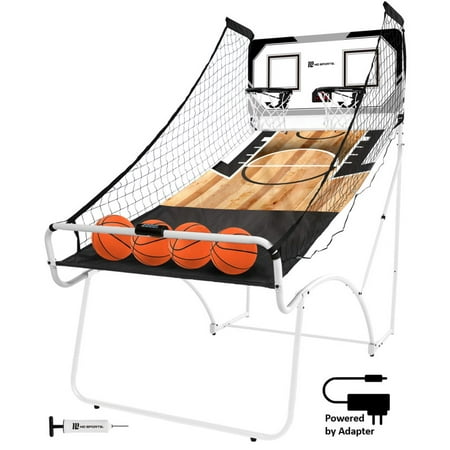 2-Player EZ-Fold Arcade Basketball Game Powered by Adapter by MD Sports