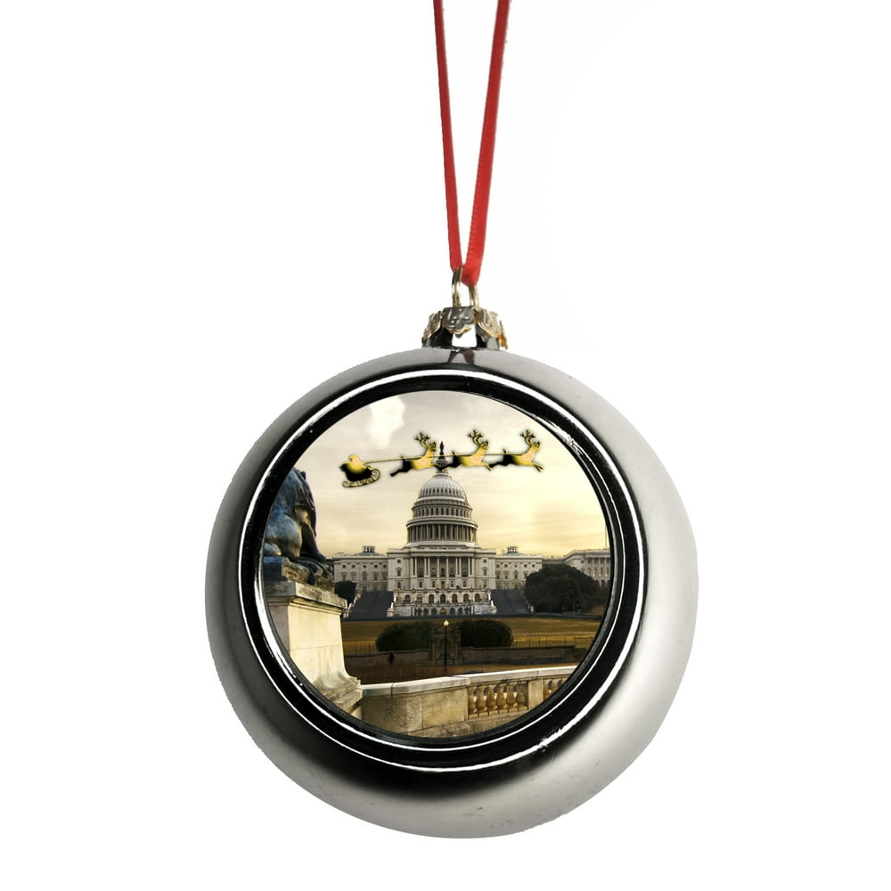 US Capitol Christmas Ornament Washington DC Christmas Ornaments