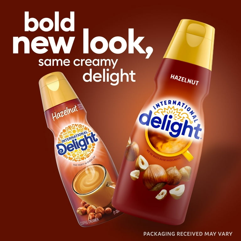 International Delight Hazelnut Coffee Creamer, 32 fl oz Bottle
