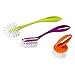 thumbnail image 3 of Casabella Loop Ensemble de Brosses à Vaisselle 3 Pcs - 15519AZ (Couleurs Peuvent Varier), Rouge Jaune Violet, 3 of 4