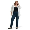 thumbnail image 2 of Lee Women's Plus Midrise Relaxed Fit Straight Leg Jean, Sizes 16-26, 2 of 7