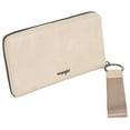 thumbnail image 6 of Wrangler Womens Wallet Wristlet Long Purse Designer Clutch Large Capacity Credit Card Holder Gifts for Women, Tan, 6 of 7